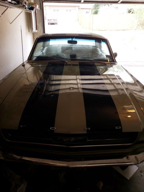 1966 Green Ford Mustang Coupe