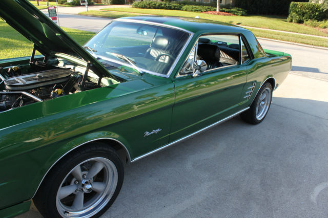 1966 Green Ford Mustang Coupe