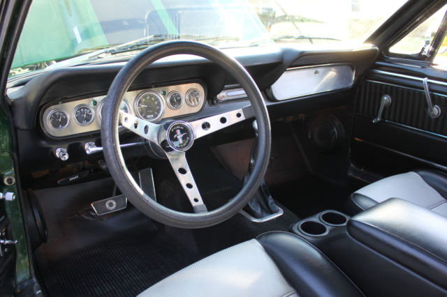 1966 Green Ford Mustang Coupe