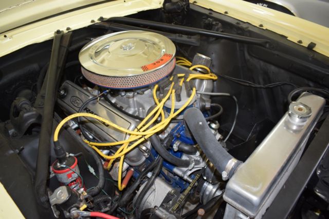 1966 Springtime Yellow Ford Mustang Convertible