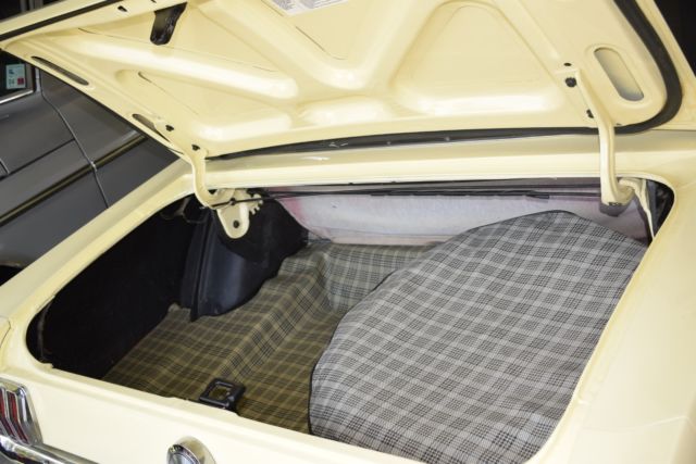 1966 Springtime Yellow Ford Mustang Convertible