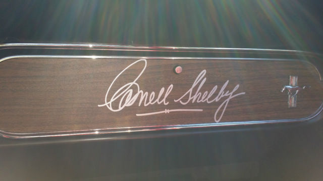 1966 Raven black with red Shelby gt 350 stripping Ford Mustang Coupe