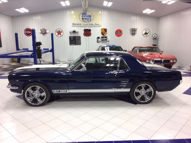 1966 Blue Ford Mustang Coupe