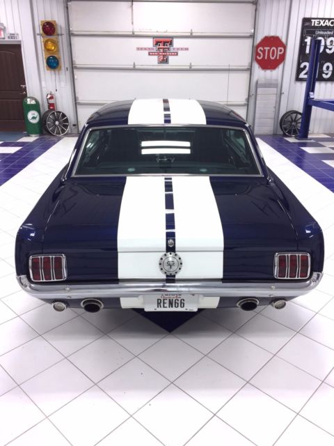 1966 Blue Ford Mustang Coupe