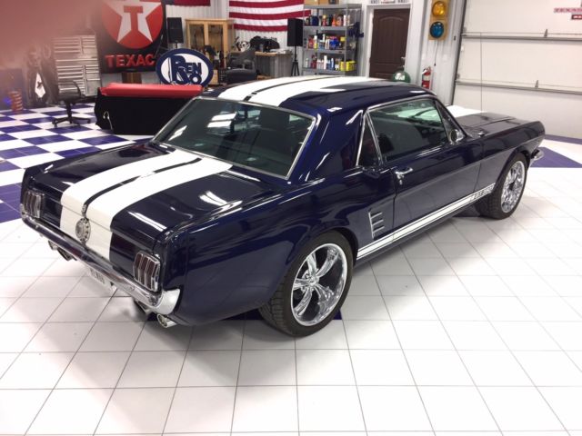 1966 Blue Ford Mustang Coupe
