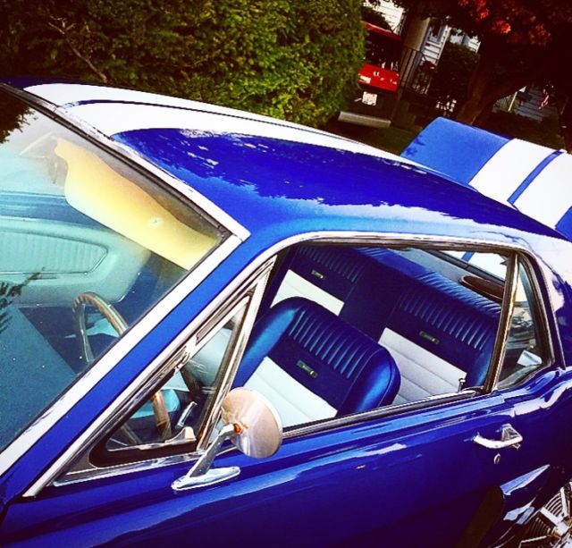 1966 Blue Ford Mustang Coupe