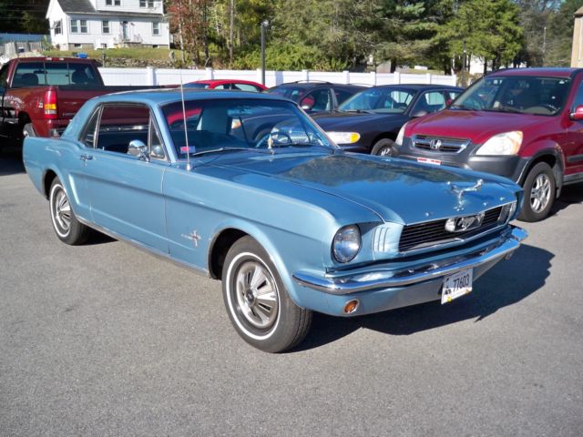 1966 Blue Ford Mustang Coupe