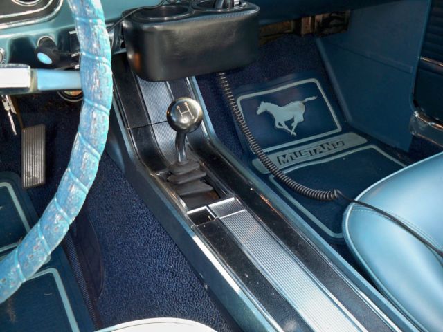 1966 Blue Ford Mustang Coupe