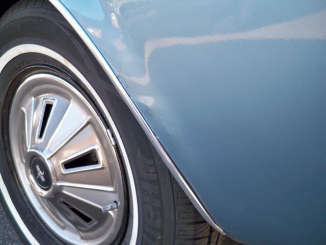 1966 Blue Ford Mustang Coupe