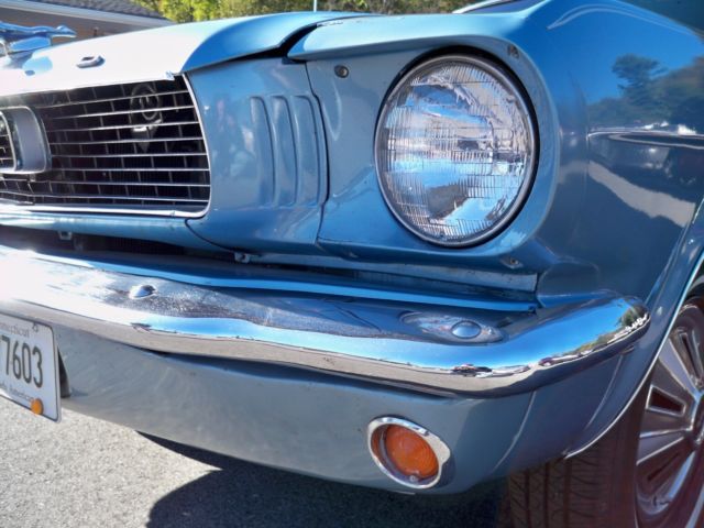 1966 Blue Ford Mustang Coupe