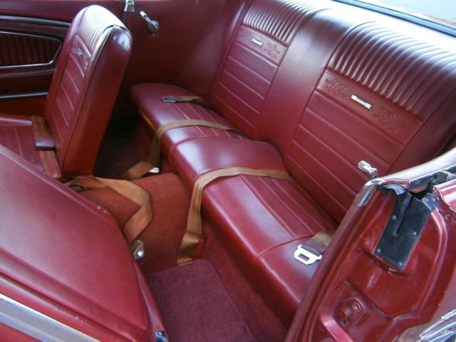 1966 Burgundy metallic Ford Mustang Coupe
