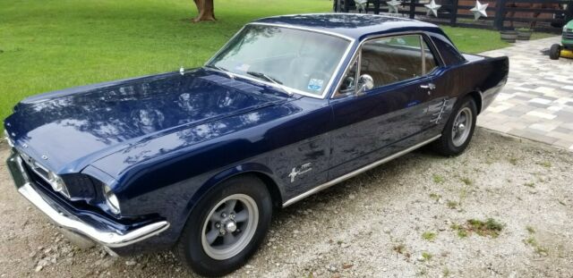 1966 Blue Ford Mustang Coupe