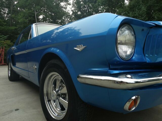 1966 Blue Ford Mustang Coupe
