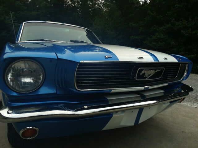 1966 Blue Ford Mustang Coupe