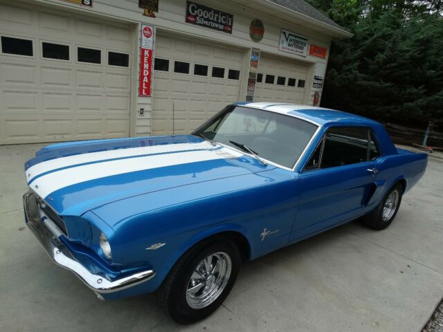 1966 Blue Ford Mustang Coupe