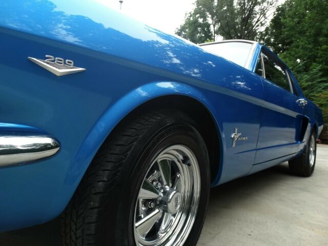 1966 Blue Ford Mustang Coupe
