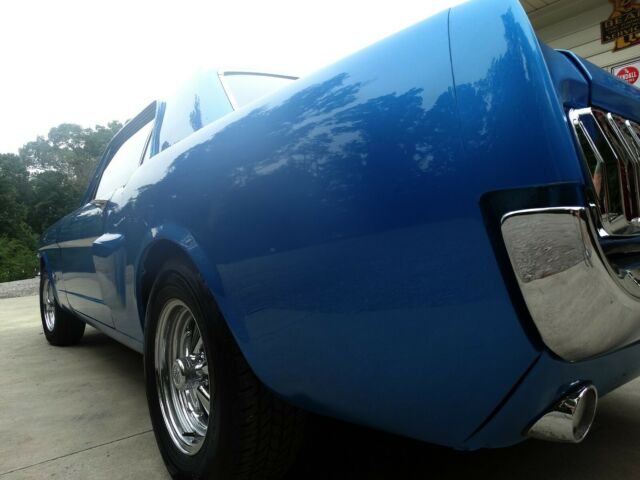 1966 Blue Ford Mustang Coupe