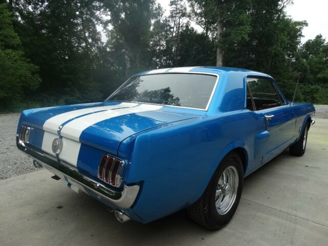 1966 Blue Ford Mustang Coupe