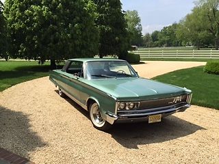 1966 Green Chrysler New Yorker Sedan