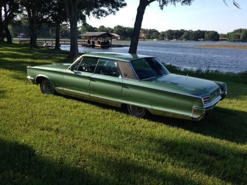 1966 Green Chrysler New Yorker Sedan