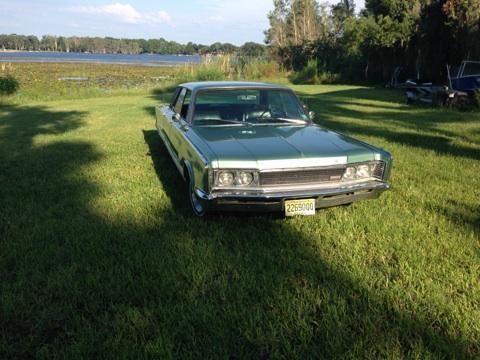 1966 Green Chrysler New Yorker Sedan