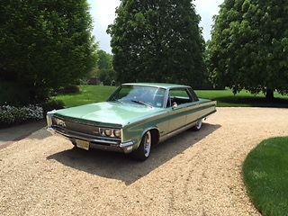 1966 Green Chrysler New Yorker Sedan