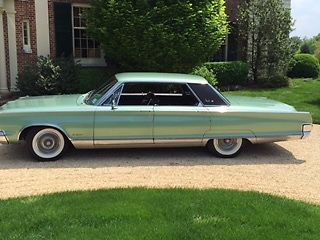 1966 Green Chrysler New Yorker Sedan