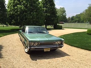 1966 Green Chrysler New Yorker Sedan