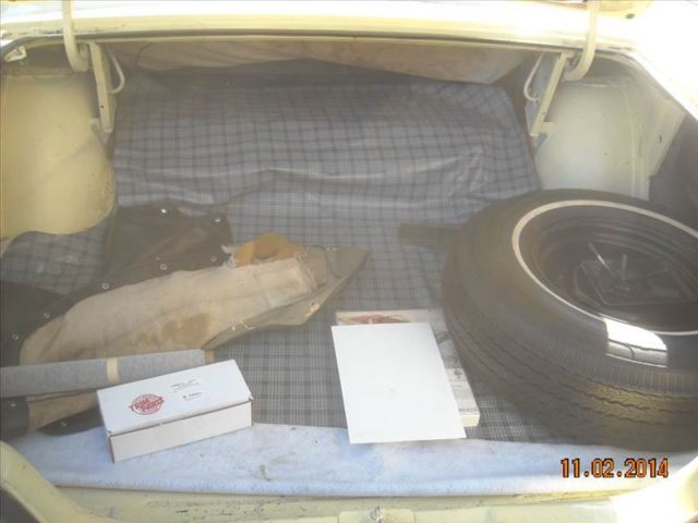 1966 Yellow Chrysler Newport Convertible