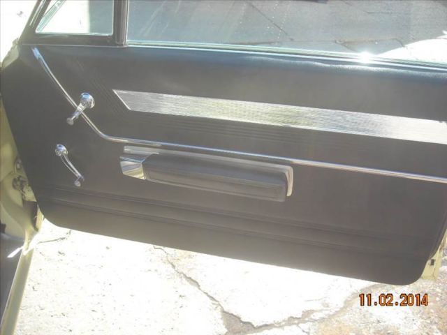 1966 Yellow Chrysler Newport Convertible