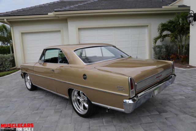1966 Gold Chevrolet Nova Coupe