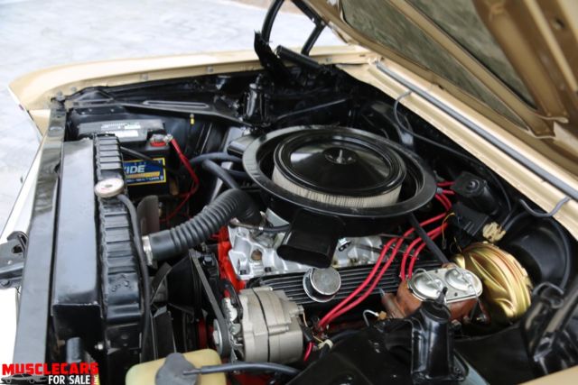 1966 Gold Chevrolet Nova Coupe