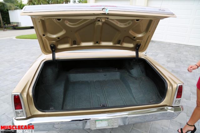 1966 Gold Chevrolet Nova Coupe