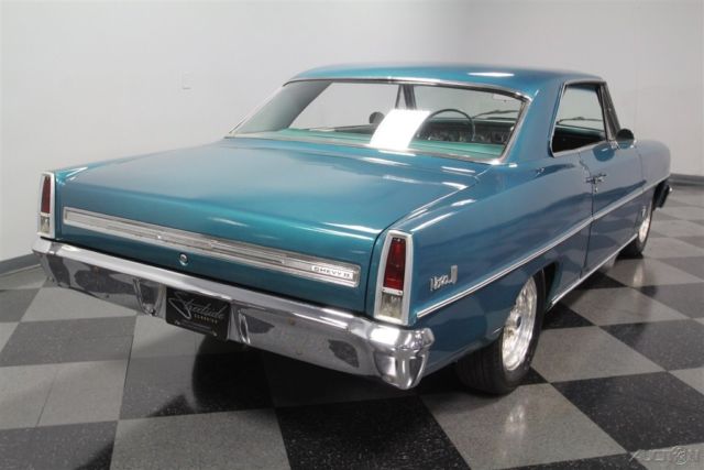 1966 Blue Chevrolet Chevy II