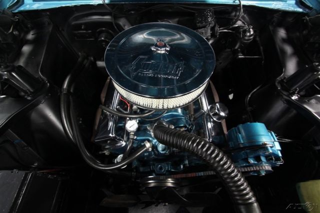 1966 Blue Chevrolet Chevy II