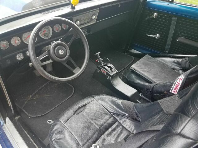 1966 Blue Chevrolet Nova