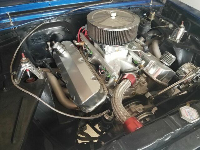 1966 Blue Chevrolet Nova