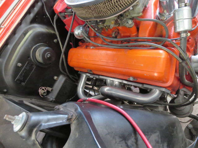 1966 Red Chevrolet Nova Wagon