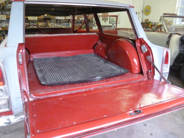 1966 Red Chevrolet Nova Wagon