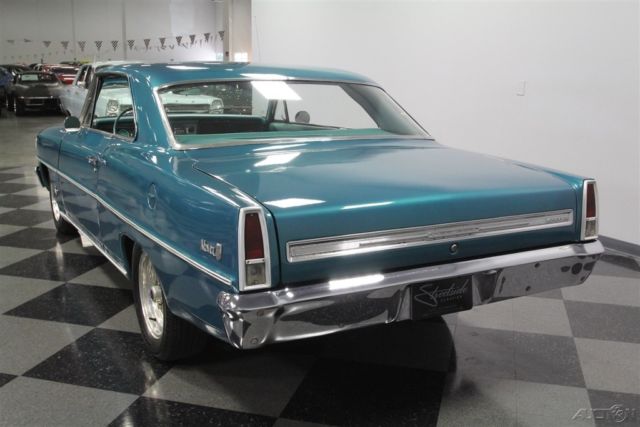 1966 Blue Chevrolet Chevy II
