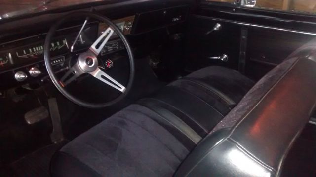 1966 Burgundy Chevrolet Nova Coupe