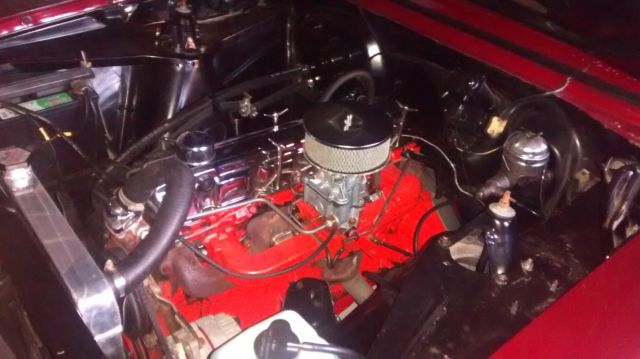 1966 Burgundy Chevrolet Nova Coupe