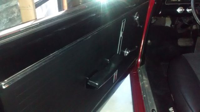 1966 Burgundy Chevrolet Nova Coupe