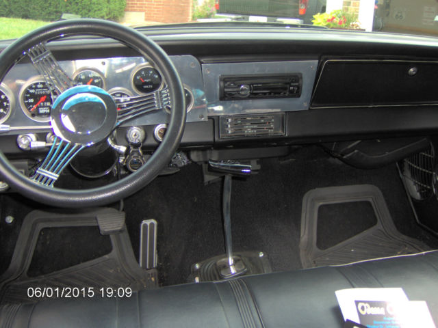 1966 black over olive pearl Chevrolet Nova Wagon