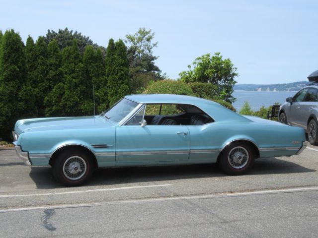 1966 Ocean Mist Oldsmobile 442