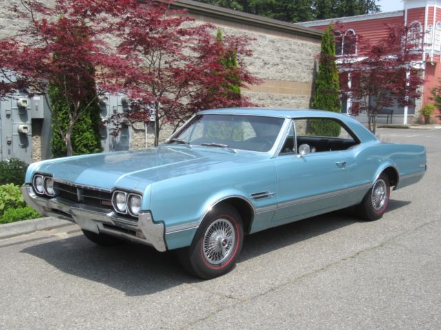 1966 Ocean Mist Oldsmobile 442