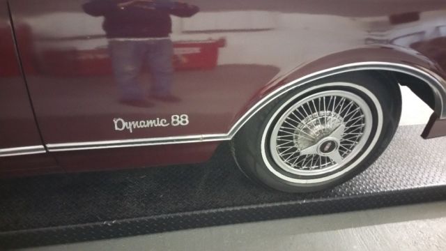 1966 Burgundy Oldsmobile Eighty-Eight Convertible