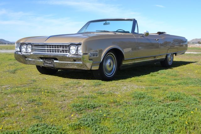 1966 Gold OLDSMOBILE REGAL 98