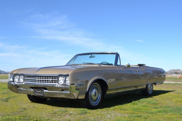 1966 Gold OLDSMOBILE REGAL 98