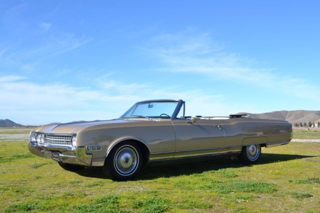 1966 Gold OLDSMOBILE REGAL 98